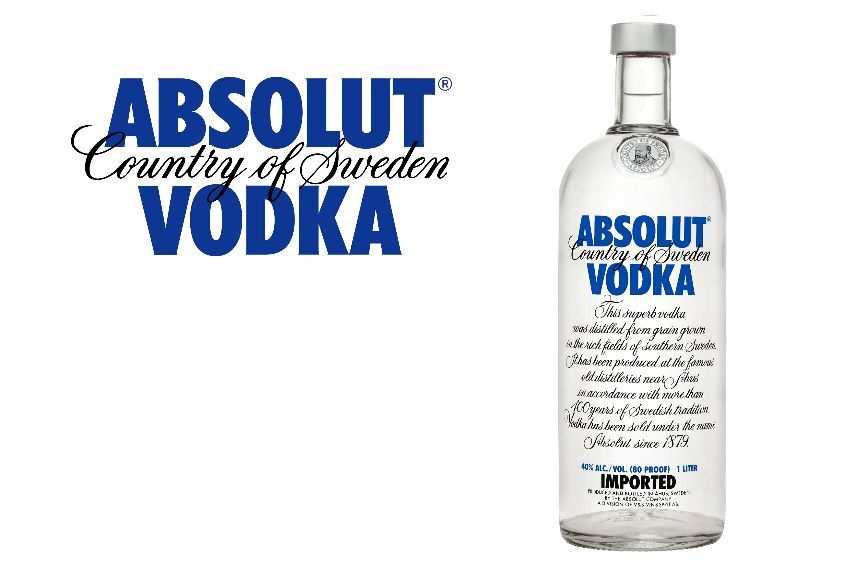 VODKA ABSOLUT.